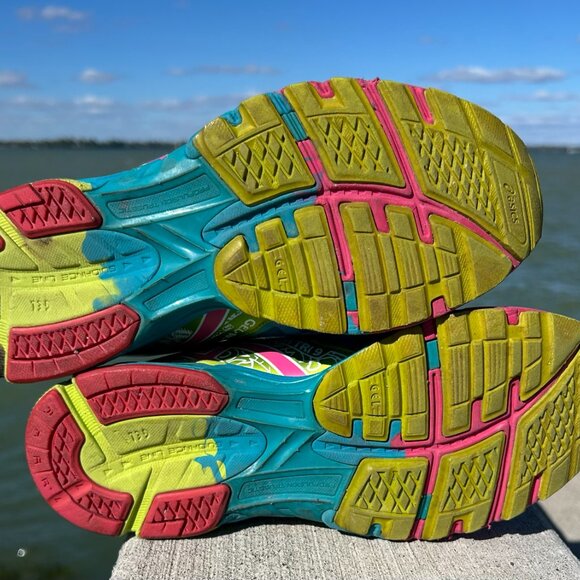 Asics Gel Noosa Tri 9 Women Sz 9.5 T458N - Picture 8 of 9